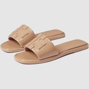 Tory Burch Double T Sport Slide